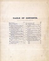 Table Of Contents, Delaware County 1869